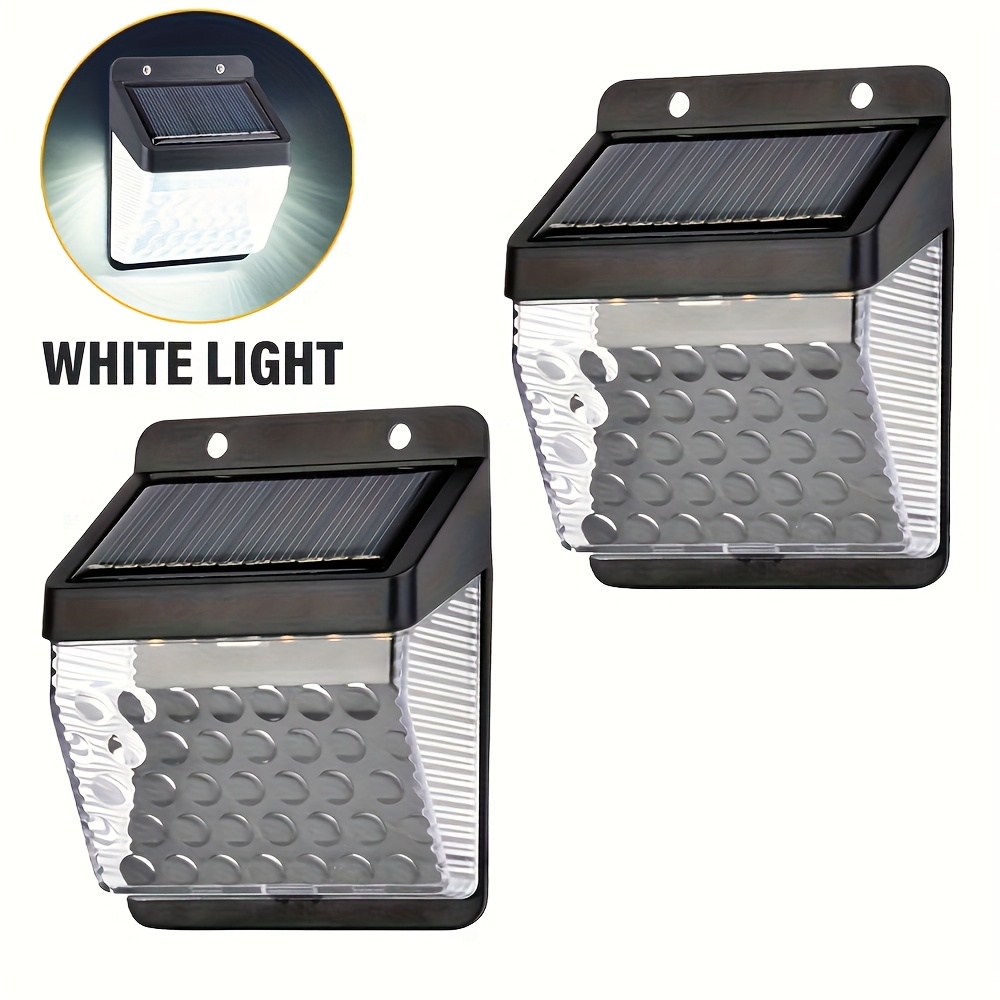 Outdoor Power Outlet Solar - Luz Solar LED com Sensor de