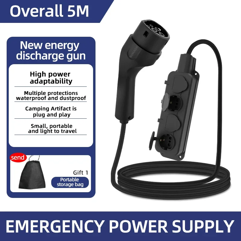 Outdoor Power Plug - Carregador ev portátil para carro elétrico,