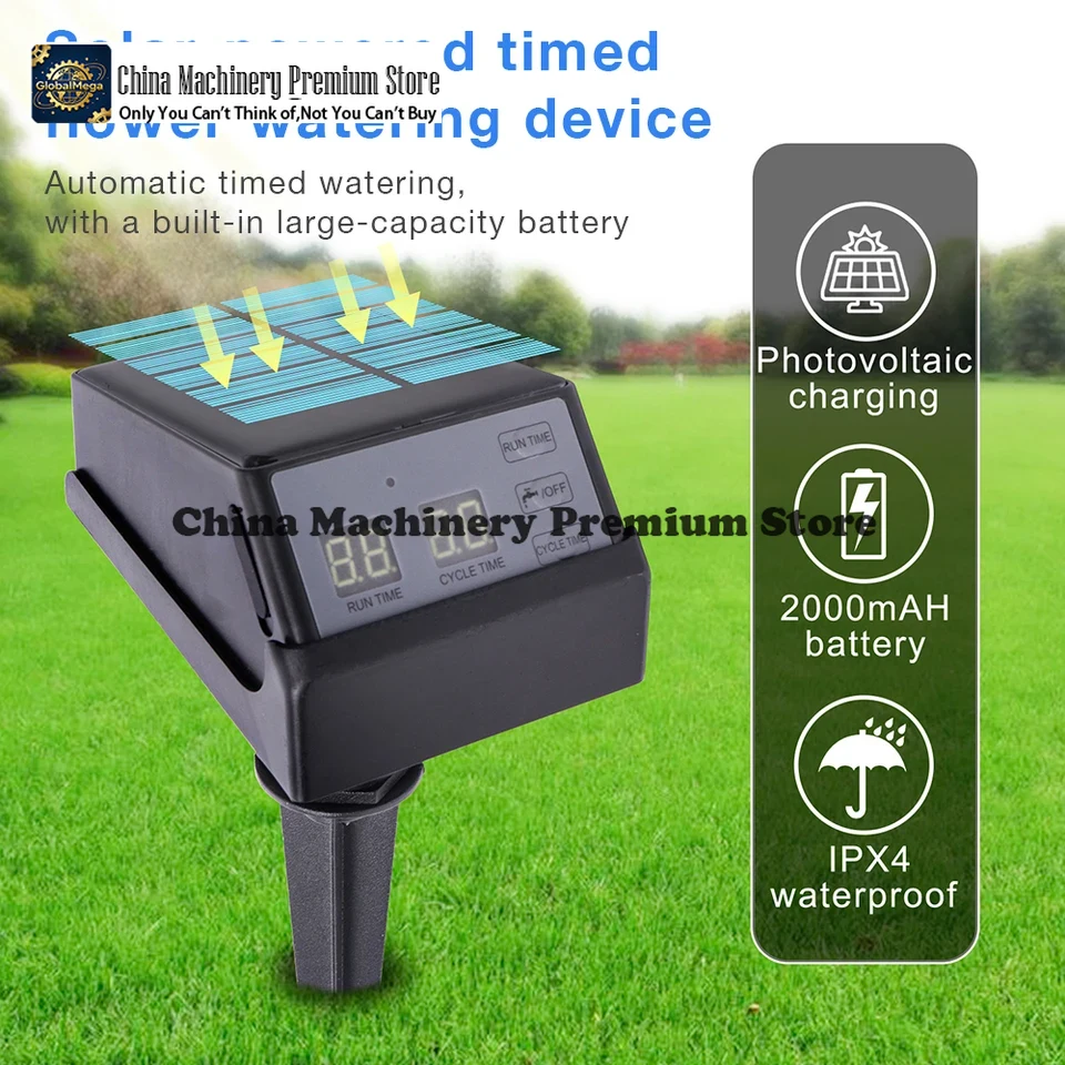 Outdoor Power 'Hose' - Novo Temporizador de Irrigação Solar Automático