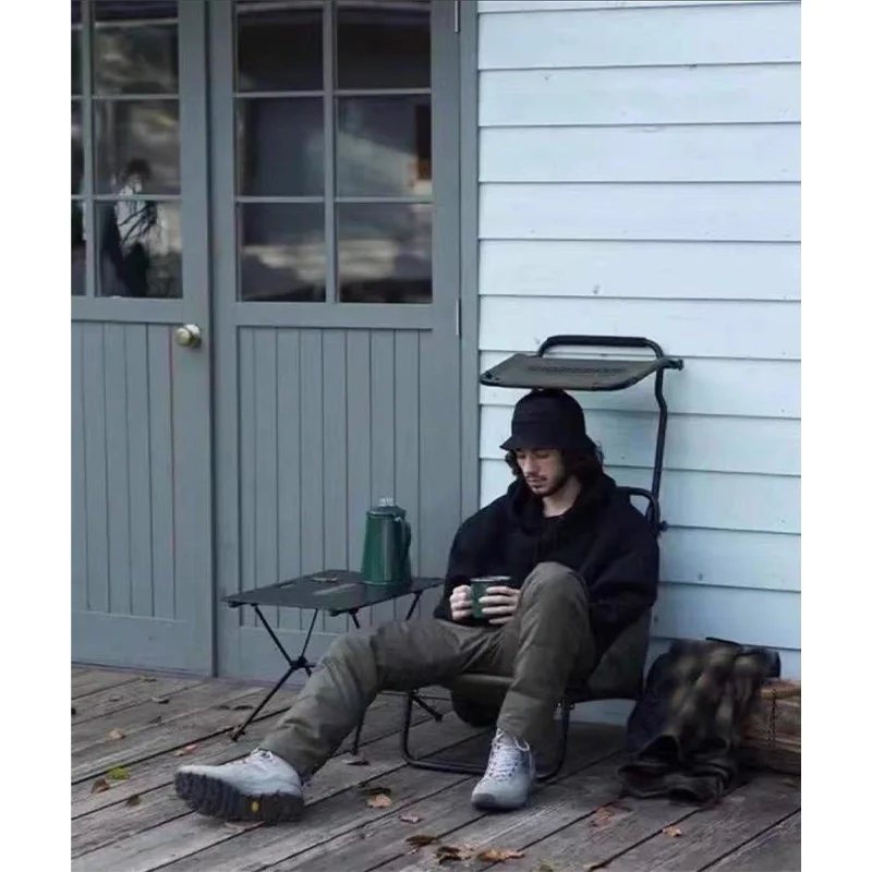 Outdoor Power Recliner - Cadeira dobrável portátil para acampamento ao