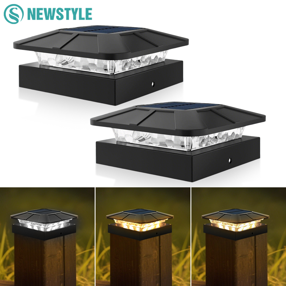 Outdoor Power Post - Poste solar ao ar livre luzes
