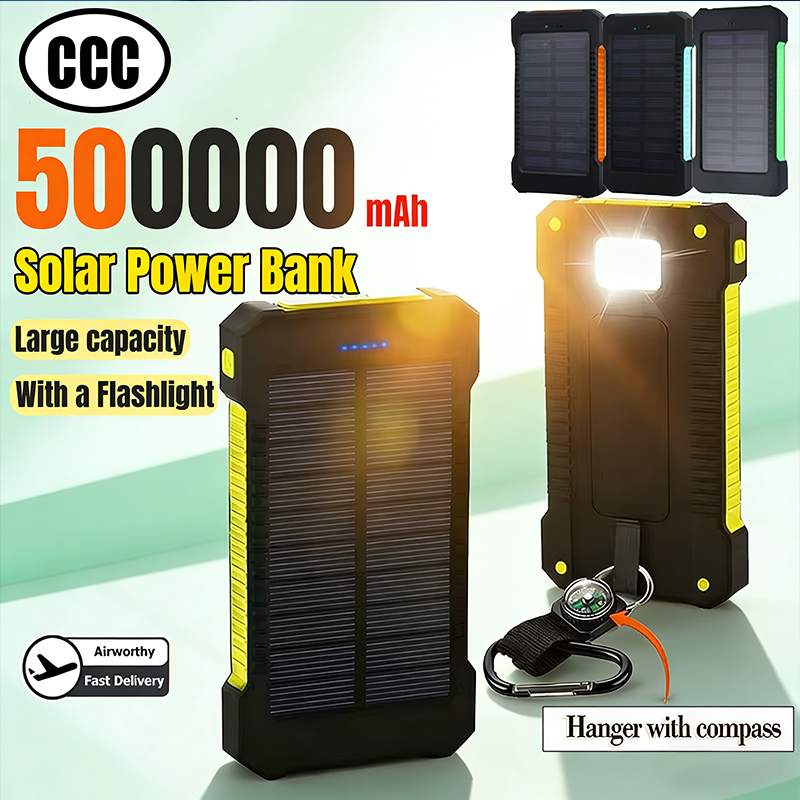 Outdoor Usb Power Outlet - 500000mAh Banco de Energia Solar Grande