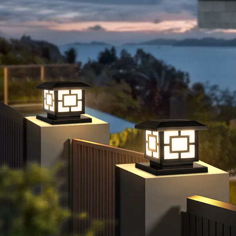 Luzes solares led para exterio - Outdoor Power Post avaliação e preço