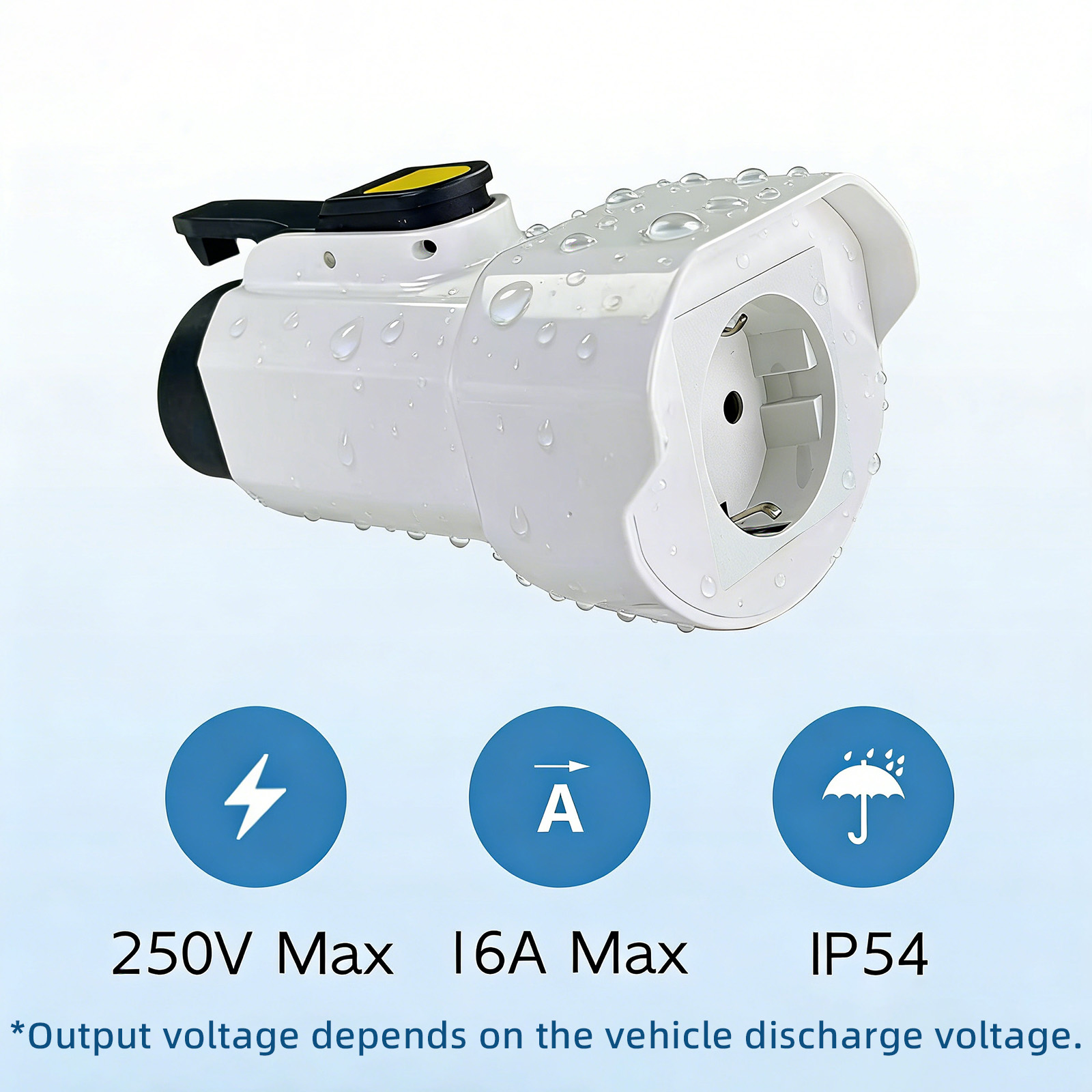 Adaptador de descarregador evq - Outdoor Power Plug avaliação e preço