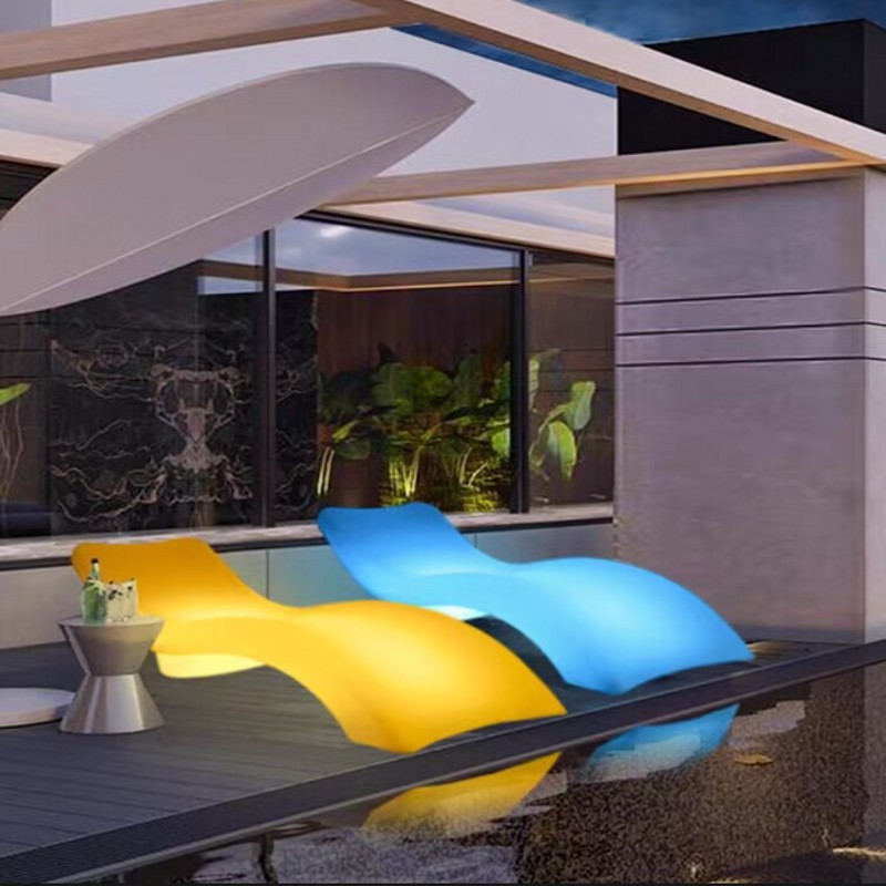 Espreguiçadeiras LED Luminosas - Outdoor Power Recliner avaliação e preço
