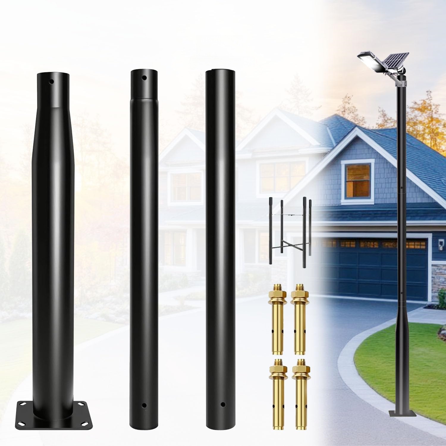   Conjunto Universal de Poste  - Outdoor Power Post avaliação e preço