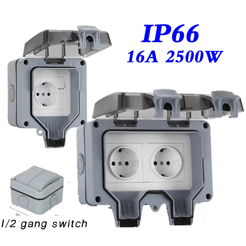 Tomadas à prova d'água para pa - Outdoor Power Outlet Weatherproof avaliação e preço