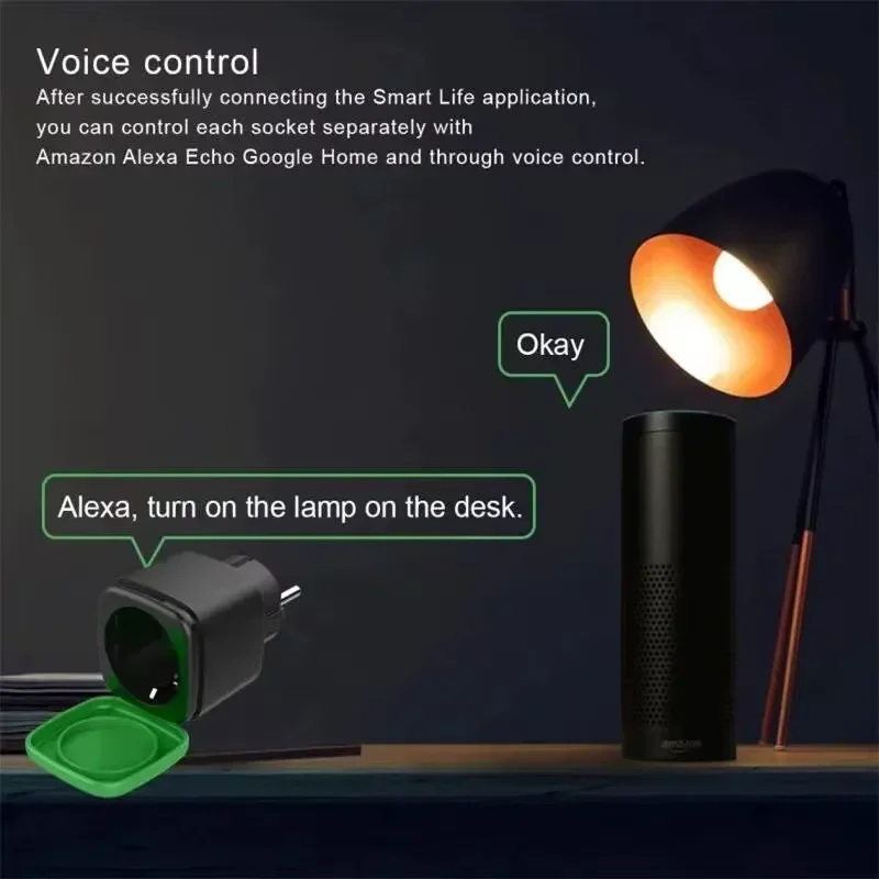 Tomada Inteligente Tuya EU 16A - Outdoor Power Plug avaliação e preço