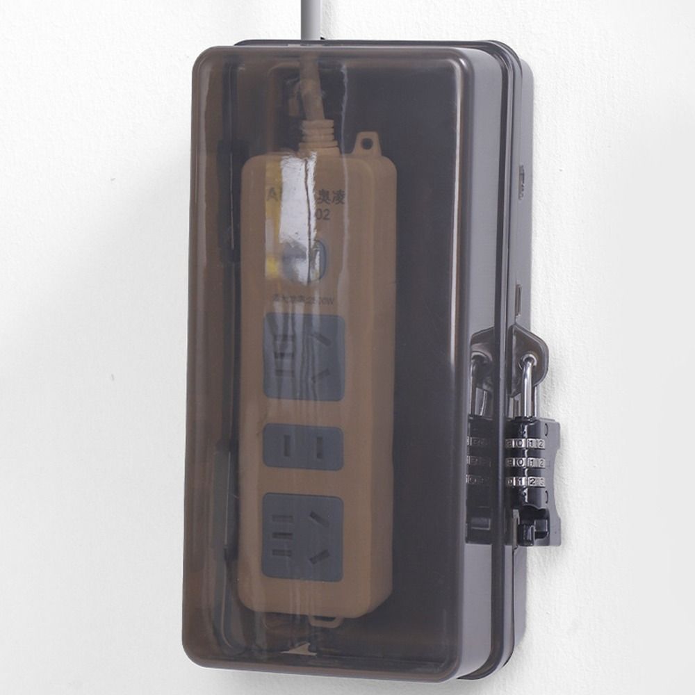 Caixa de Plástico Portátil par - Outdoor Power Outlet Weatherproof avaliação e preço