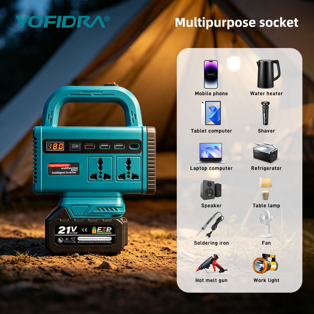 Inversor de energia portátil Y - Outdoor Usb Power Outlet avaliação e preço
