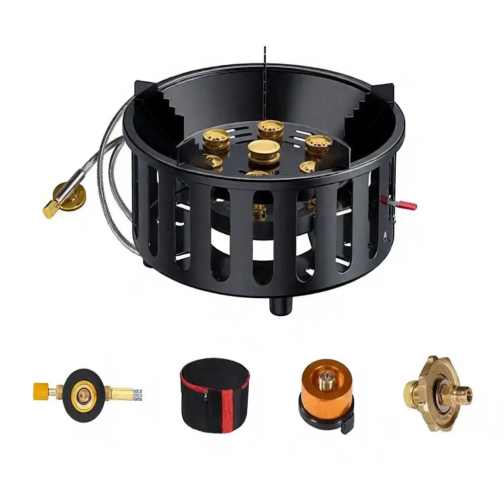 21000w 7-core fogão de acampam - Outdoor Power 'Hose' avaliação e preço
