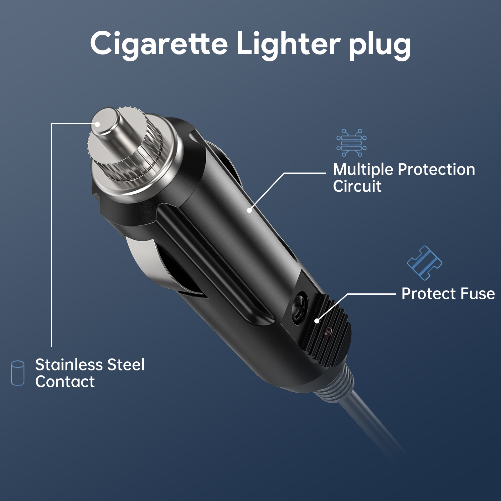 Cabo de Alimentação DC de Alta - Outdoor Power Plug avaliação e preço